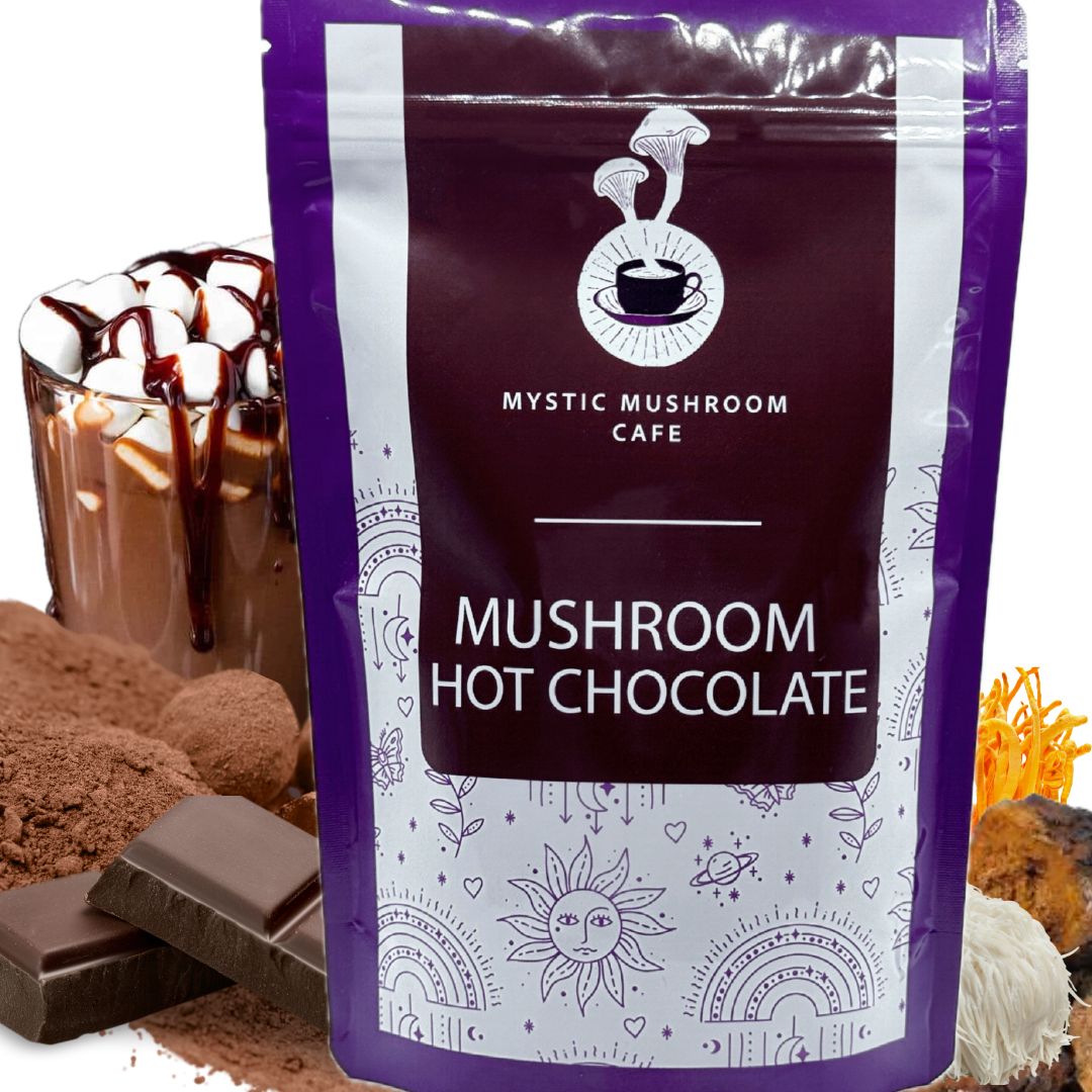 Mystic Mushroom Hot Chocolate – A Cozy Cup with Benefits